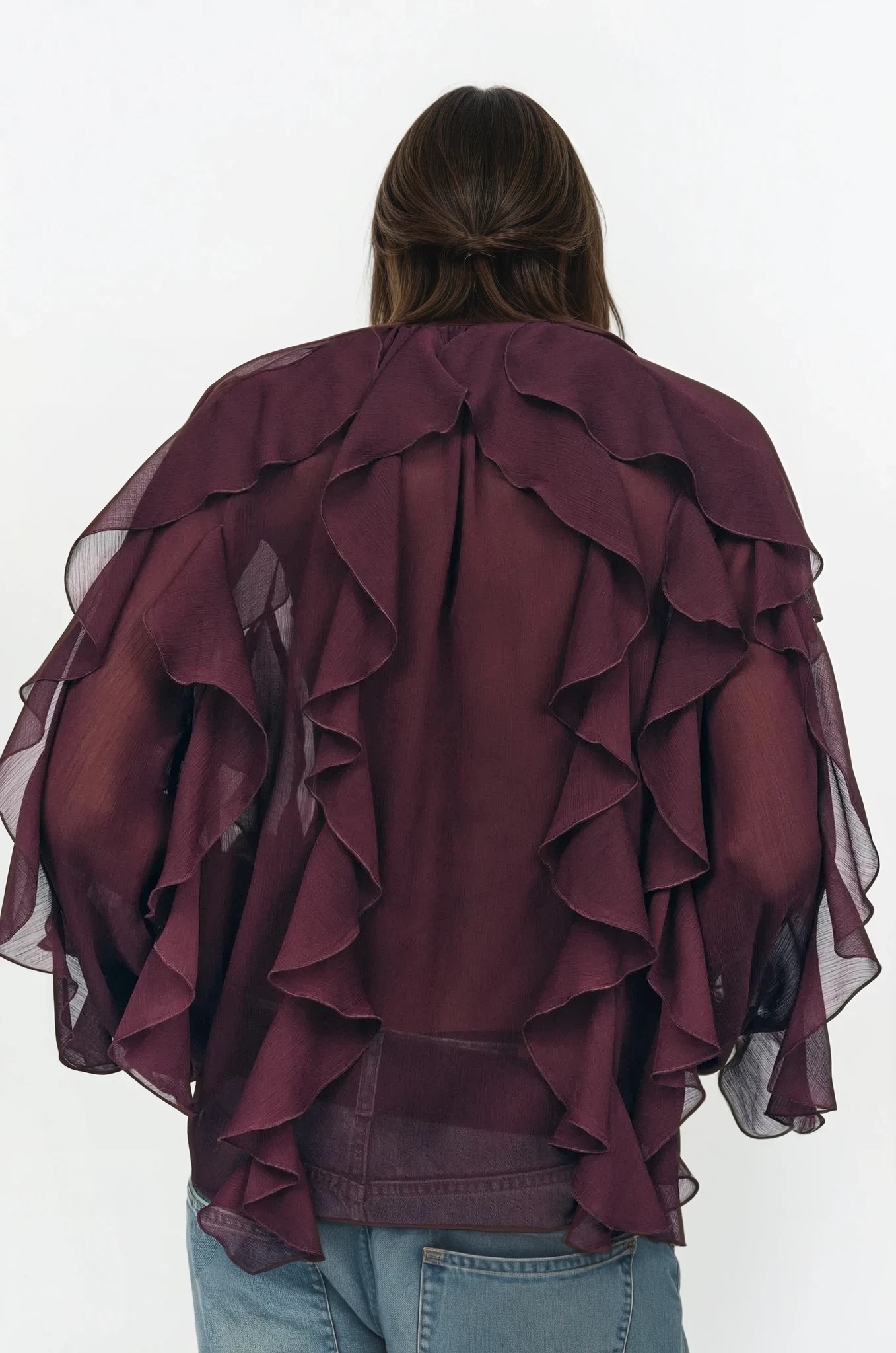 FleurVie™ – Tijdloze Elegantie in een Luchtige Blouse