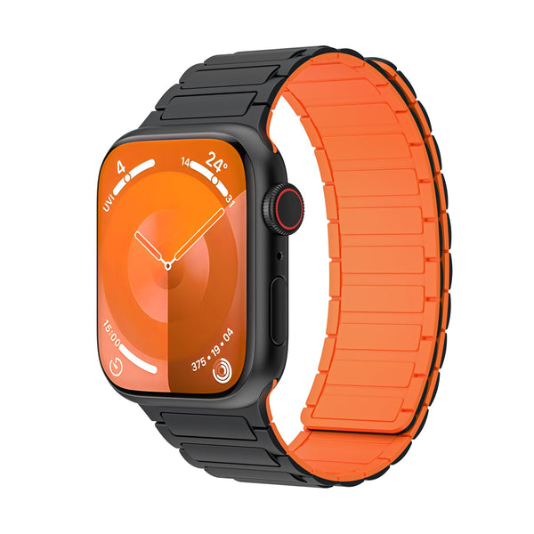 Siliconen armband met magnetische lus voor Apple Watch
