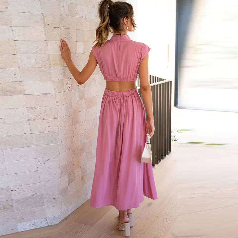 Ava - Lange elegante maxi jurk