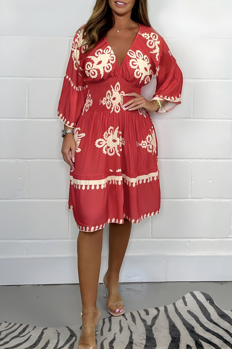 LinaSol™ | Boho Chic Zomerjurk