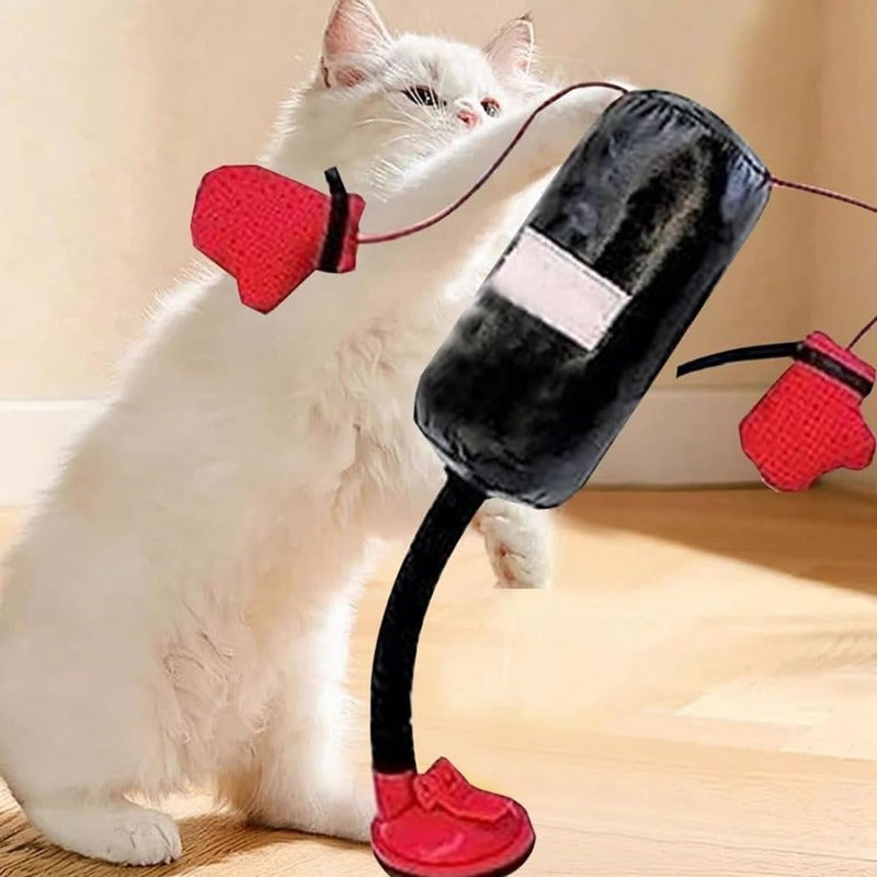 PawBoxer™ – Interactieve Boksbal voor Katten
