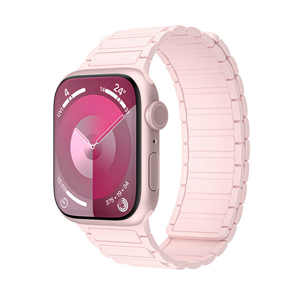 Siliconen armband met magnetische lus voor Apple Watch