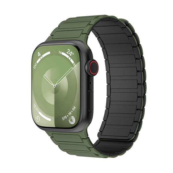 Siliconen armband met magnetische lus voor Apple Watch