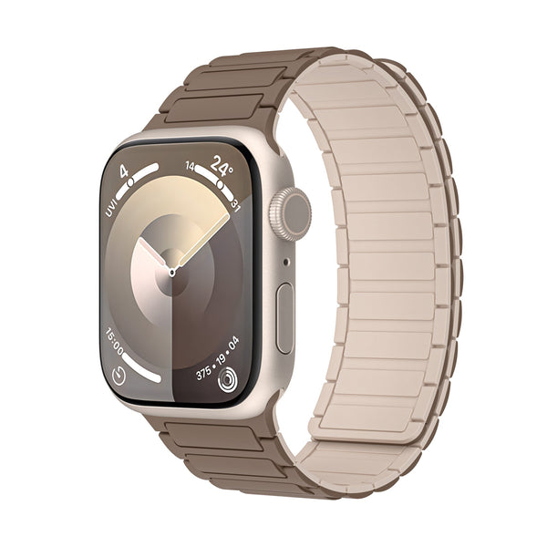 Siliconen armband met magnetische lus voor Apple Watch