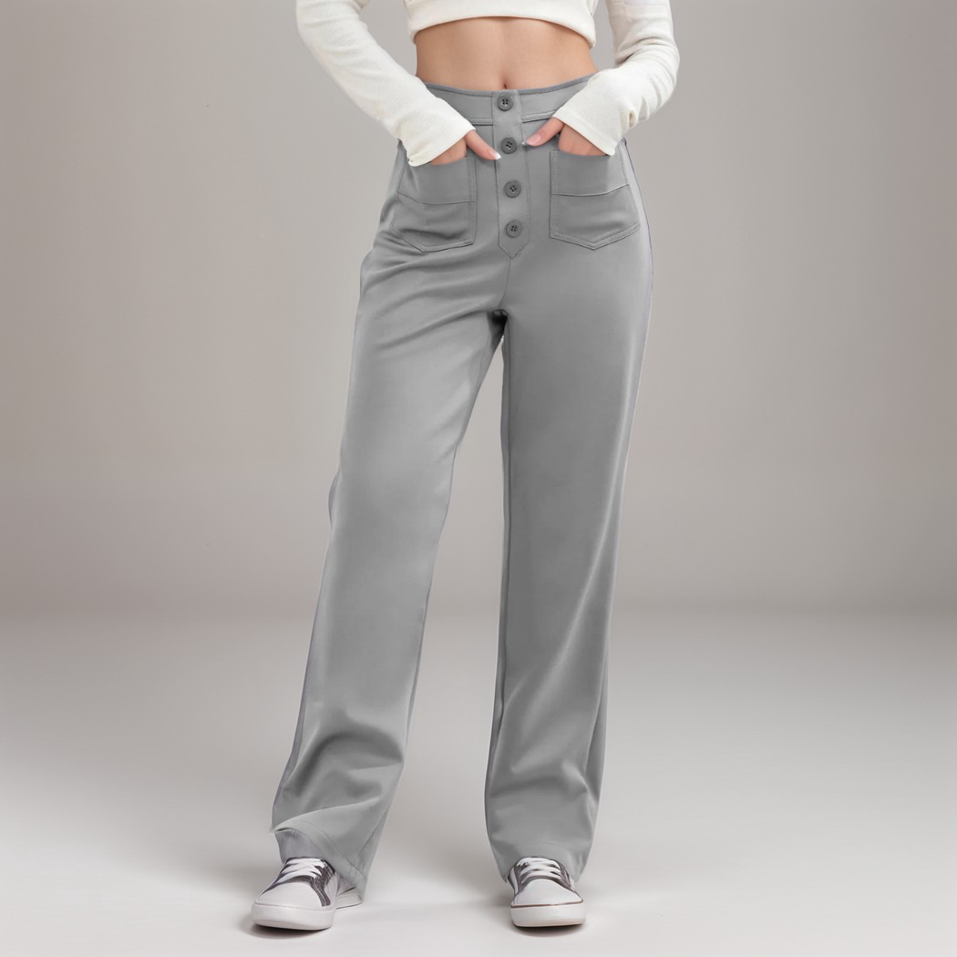 NovaFlex | Elastische broek met hoge taille