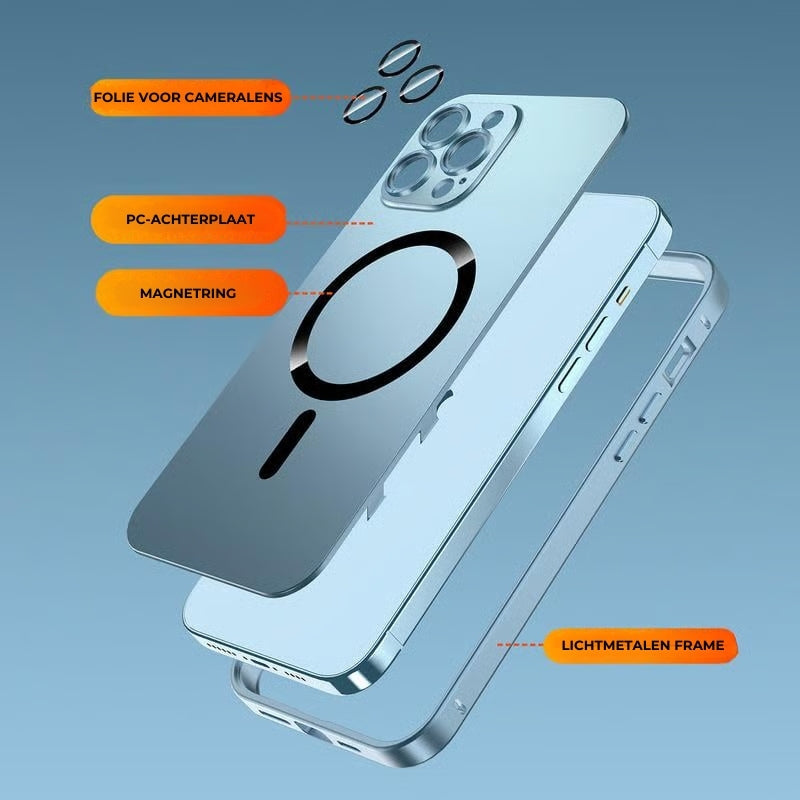 AeroShield™ – Ultradunne Metalen Case met Volledige Bescherming