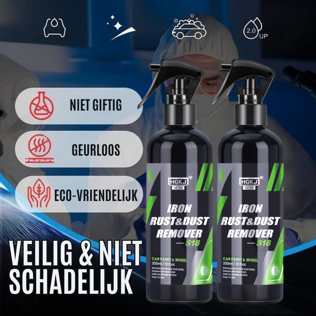 RustAway Pro: Roest Verwijderen, Glans Herstellen, Beschermen! 1+2 GRATIS