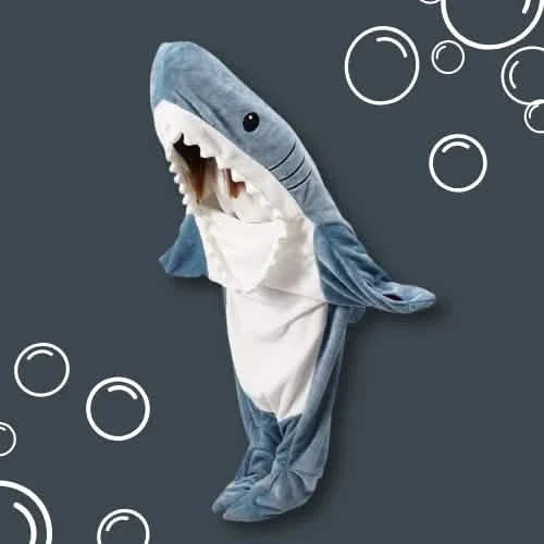 SnuggleShark™ – De Haaien Deken die Warmte en Humor Combineert