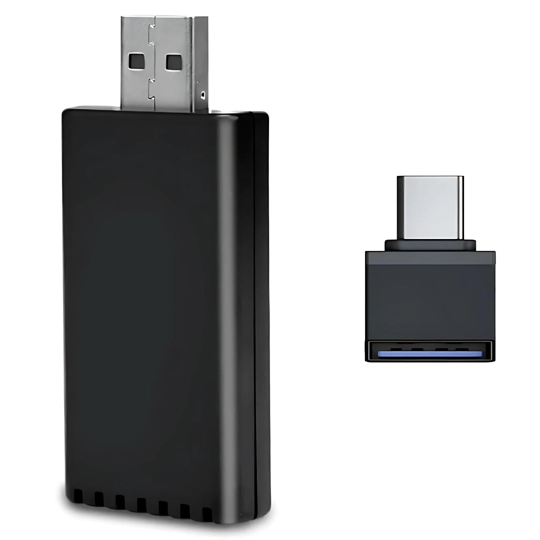 DriveLink™ | Draadloze Apple CarPlay & Android Auto | USB-A & USB-C