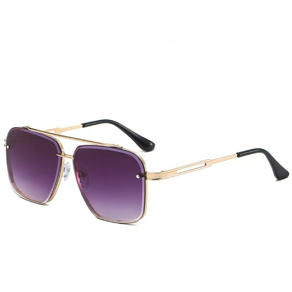 LuxeVibe™ | Premium UV400 Retro Zonnebril – Unisex | 1+1 GRATIS