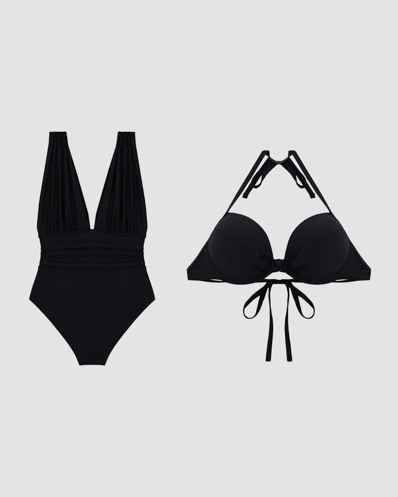Oceana Flair™ – Shaping Badpak met Elegante V-Hals