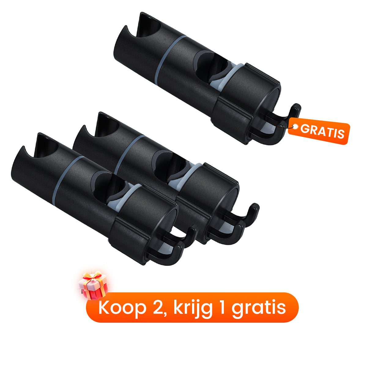 AquaGrip™ – Verstelbare Douchehouder zonder Boren