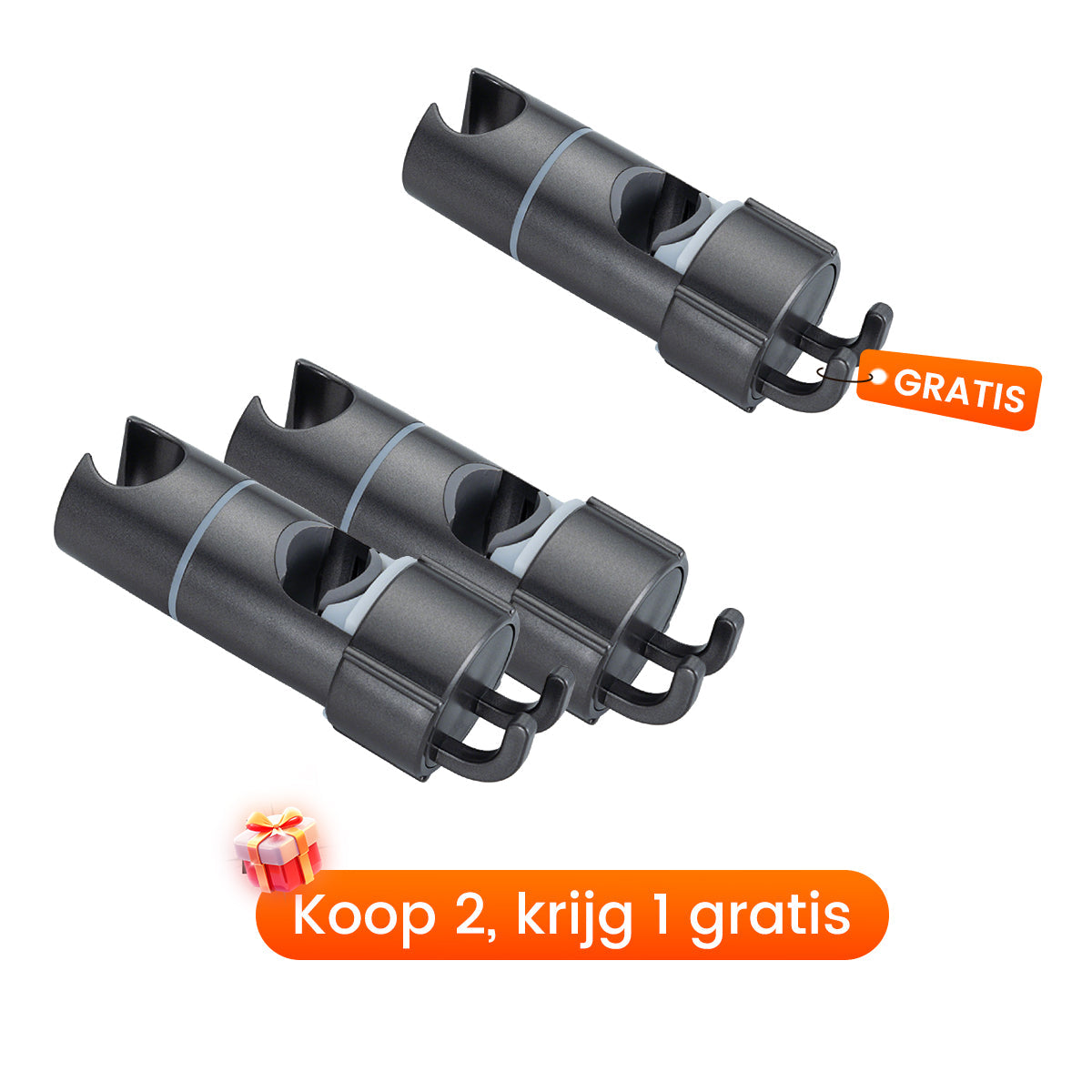 AquaGrip™ – Verstelbare Douchehouder zonder Boren