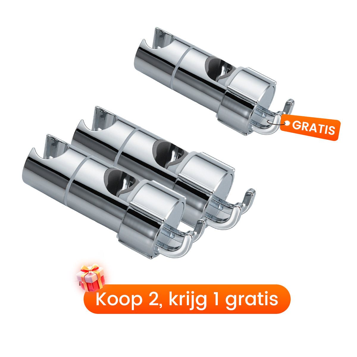 AquaGrip™ – Verstelbare Douchehouder zonder Boren