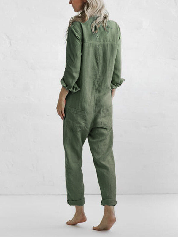 Anna™ | Jumpsuit met lange mouwen