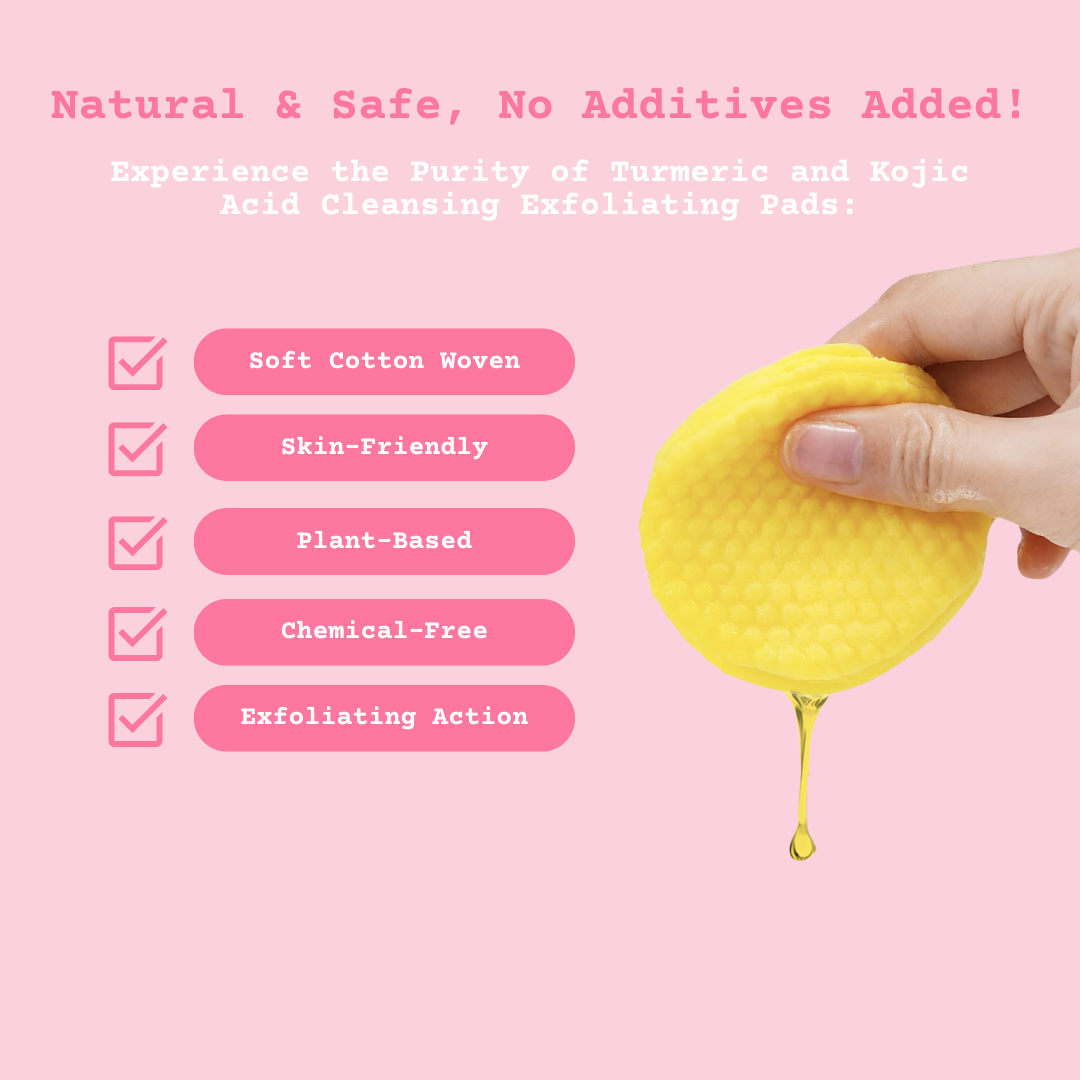 RadiantGlow™ - Kurkuma Kojic Acid Pads