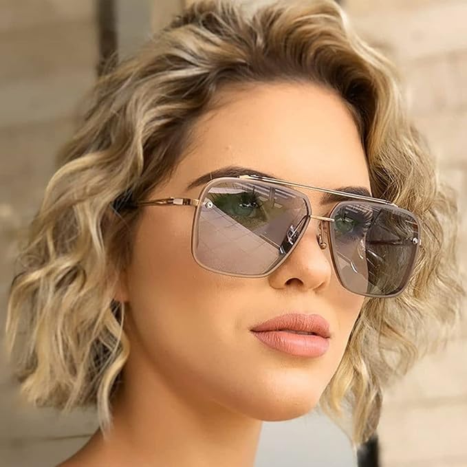 LuxeVibe™ | Premium UV400 Retro Zonnebril – Unisex | 1+1 GRATIS