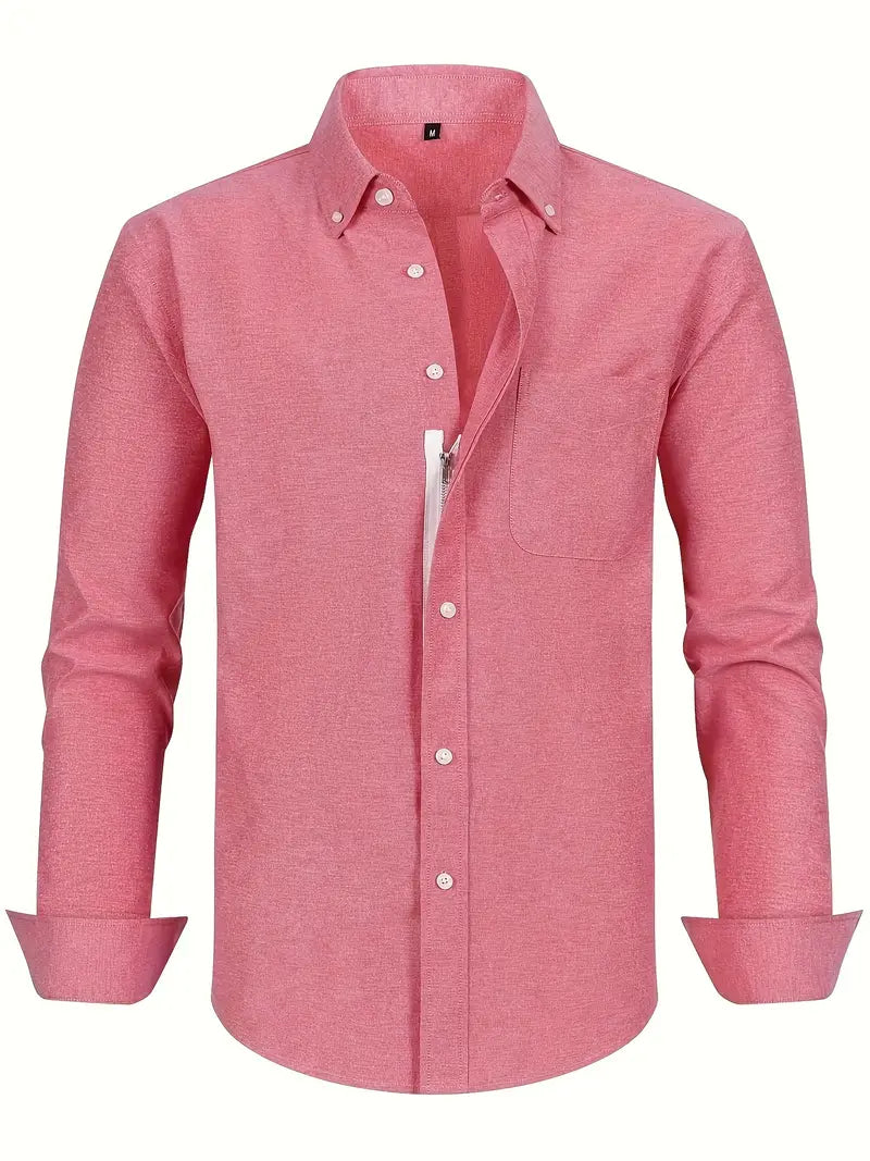 ARJAN™ | Stijlvolle overhemd met rits