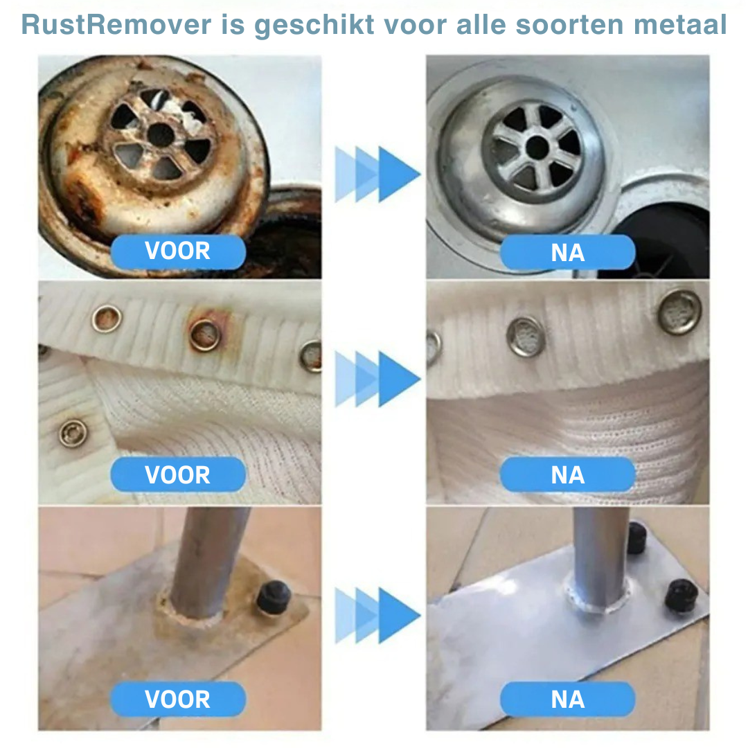 RustAway Pro: Roest Verwijderen, Glans Herstellen, Beschermen! 1+2 GRATIS