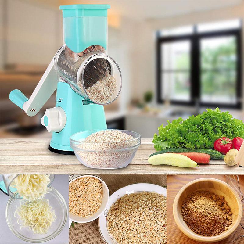 ChefSpira™ – Jouw Snelle Keukenhulp voor Snijden, Rasp en Hakwerk