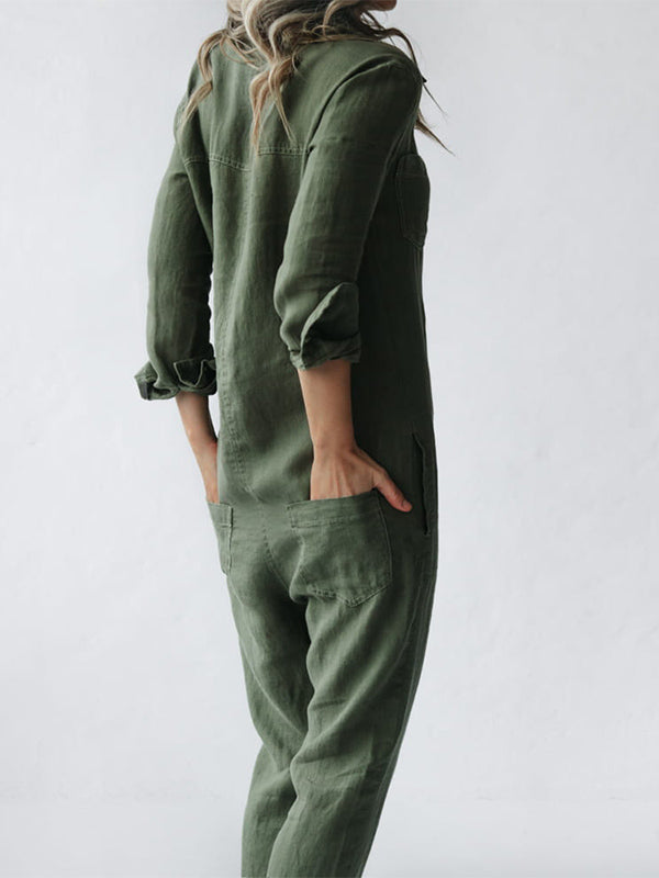 Anna™ | Jumpsuit met lange mouwen