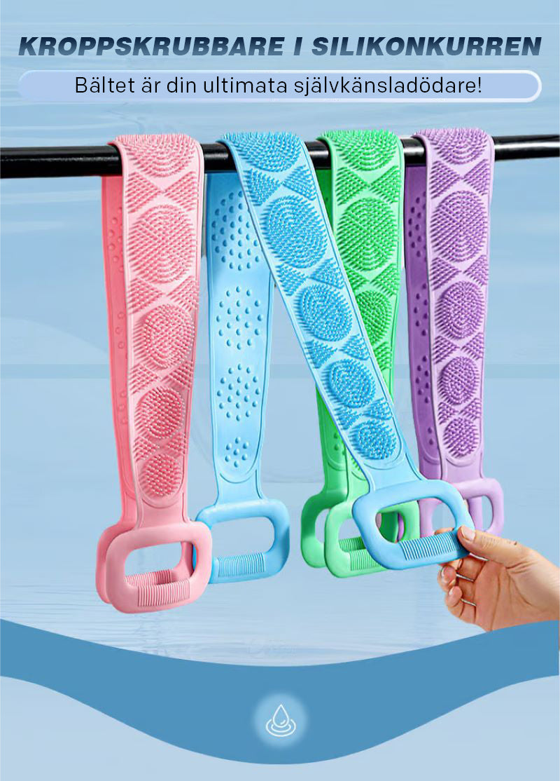 Velvique™ - Silicone Doucheband – Scrub & Ontspan in één beweging