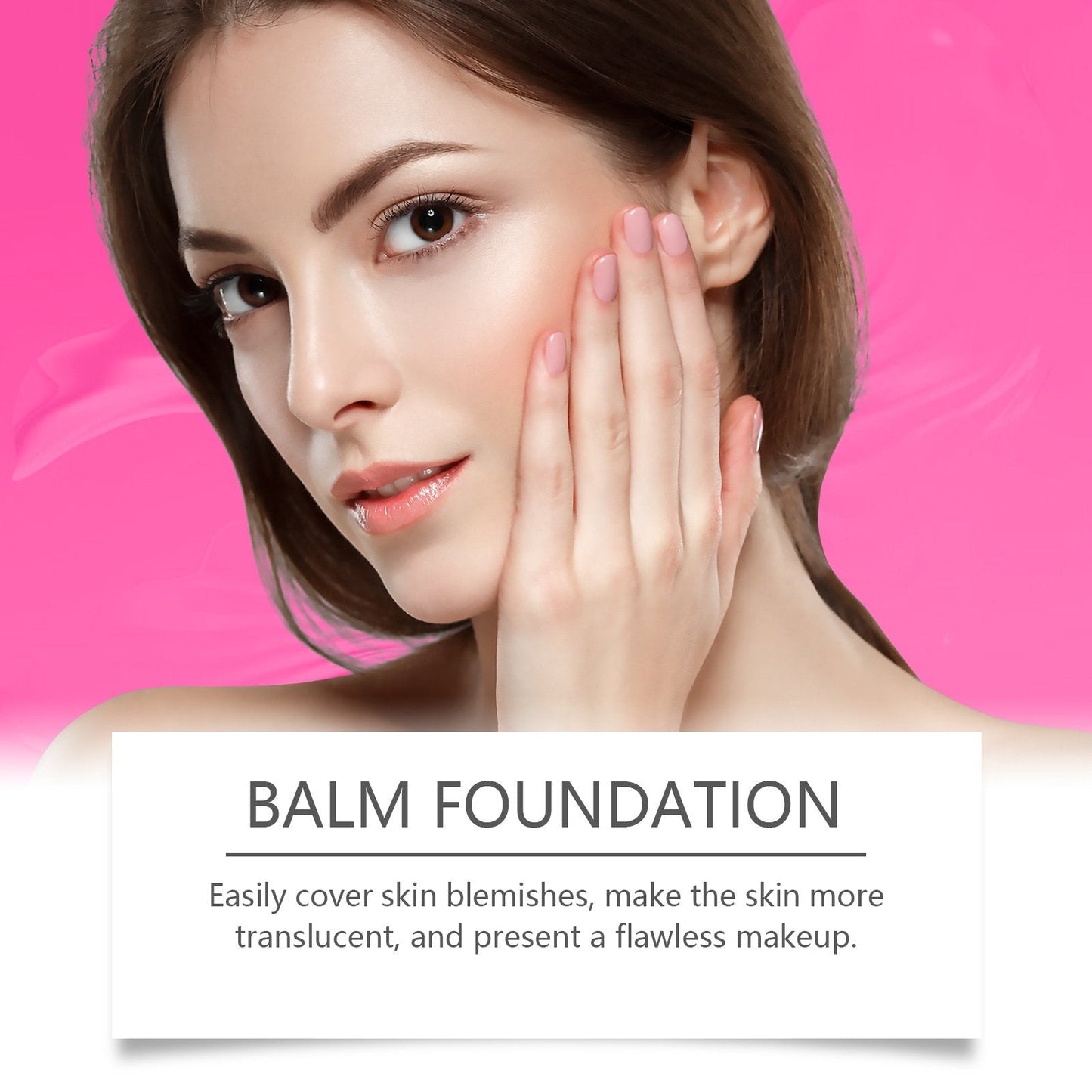 Glowvera™ – Hydraterende Balm Foundation met Luxe Kwast