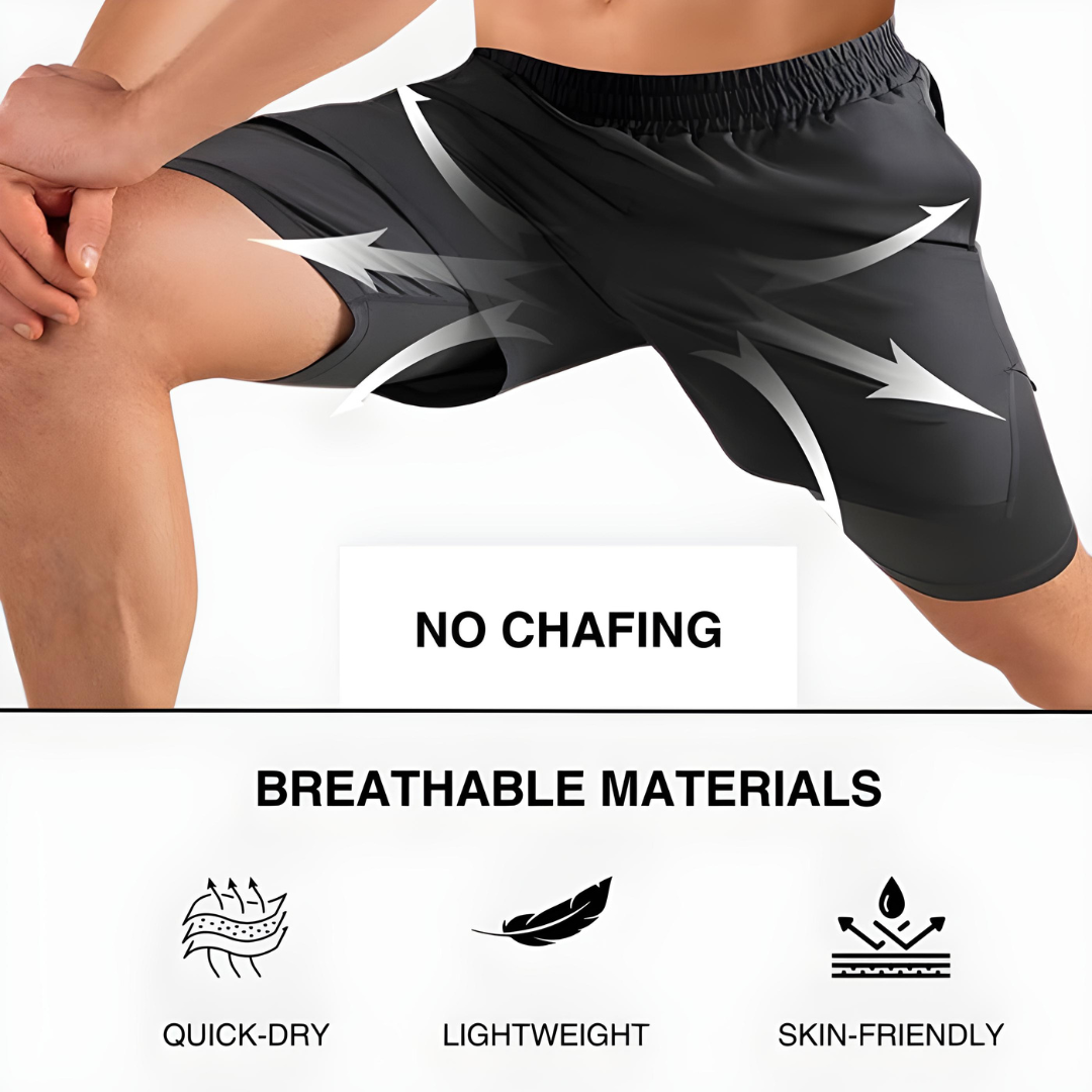 FlexRun Pro 2-in-1 Sport Shorts | 1+1 GRATIS
