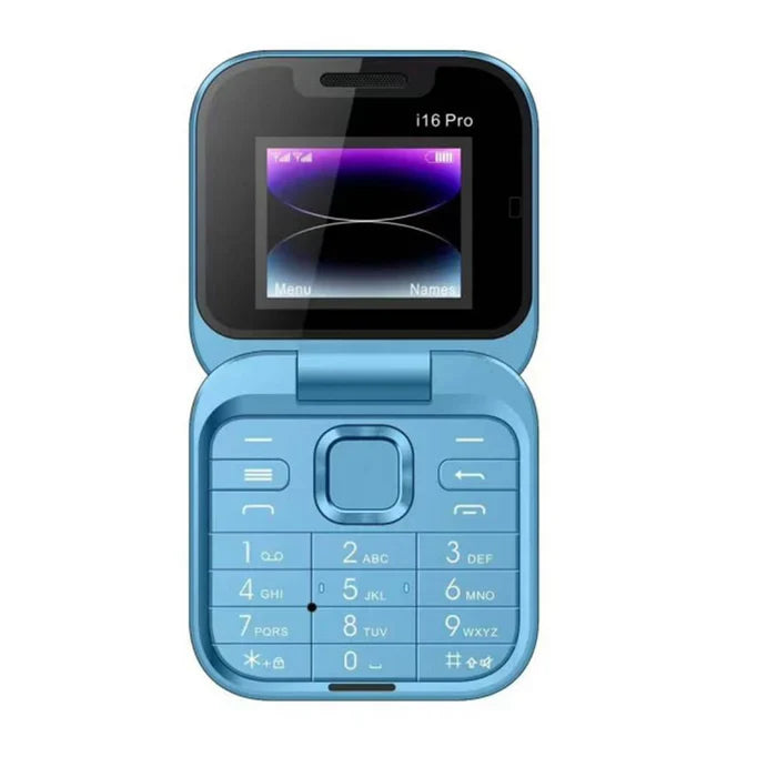 MiniFlip | 2 SIM kaart Opvouwbare mobiele telefoon