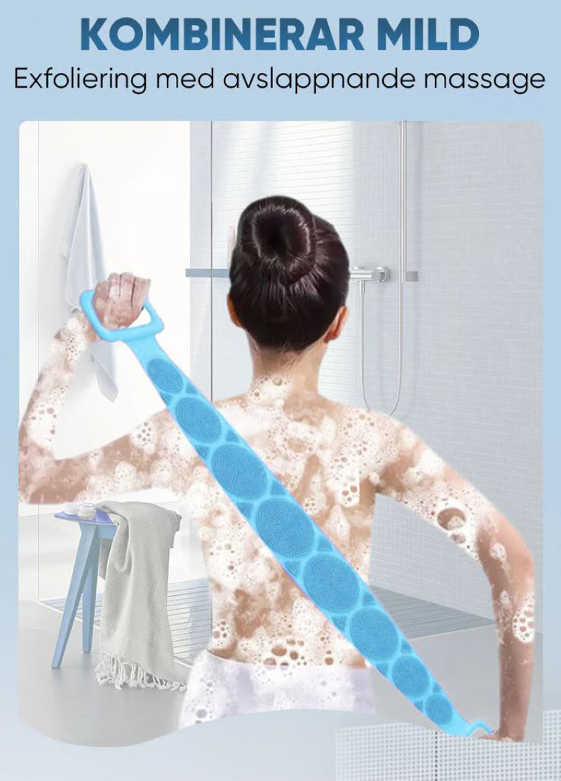 Velvique™ - Silicone Doucheband – Scrub & Ontspan in één beweging