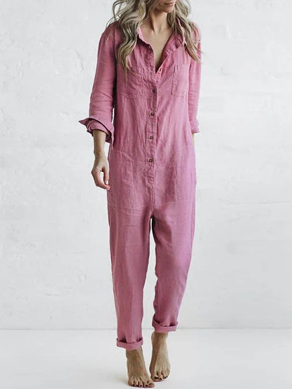 Anna™ | Jumpsuit met lange mouwen