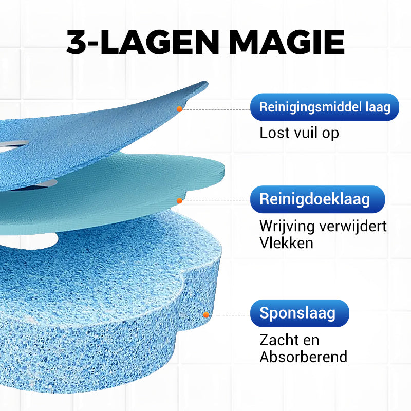 FreshSwipe™ - Wegwerp Toiletborstel – Slim, Hygiënisch & Supereenvoudig