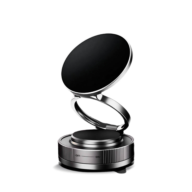 MagnoGrip™ – 360° Draaibare Magnetische Telefoonhouder met Vacuümzuigkracht