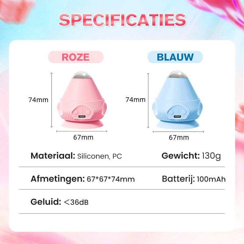 VibraGlow™ – Draadloze Siliconen Massagebal