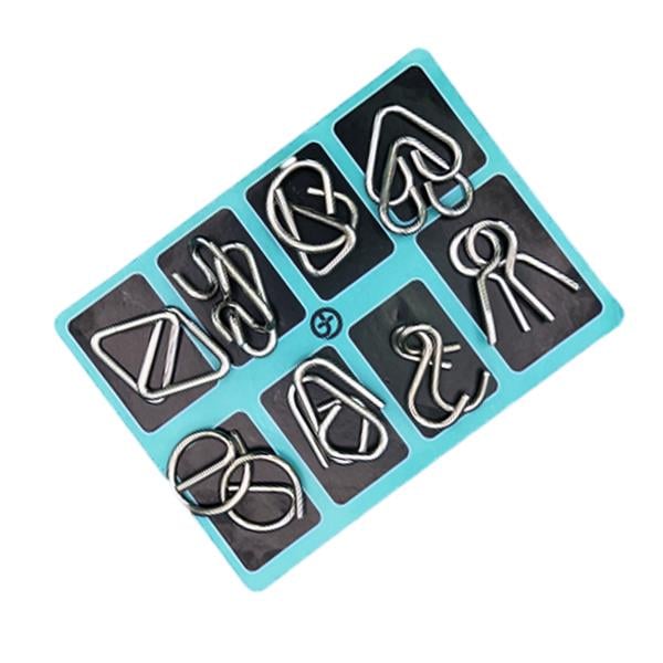 MindTwist™ Puzzles – 24 Uitdagende Metaalpuzzels