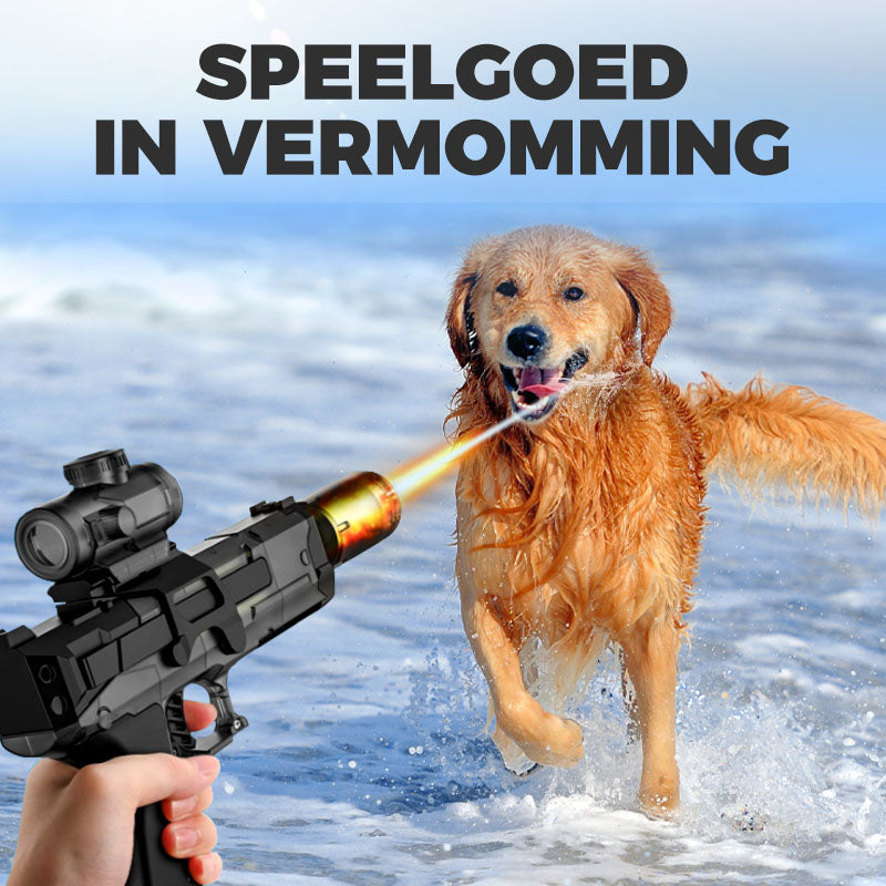 HydroVolt™ – Oplaadbare Elektrische Watershooter met Vlamlicht-effect
