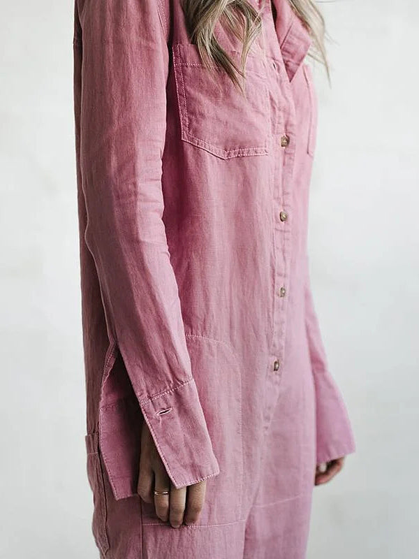 Anna™ | Jumpsuit met lange mouwen