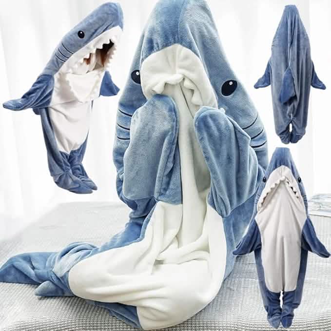 SnuggleShark™ – De Haaien Deken die Warmte en Humor Combineert
