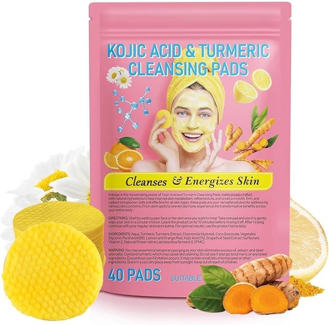 RadiantGlow™ - Kurkuma Kojic Acid Pads
