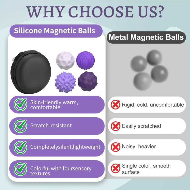 MellowMag™ Silicone Stressbal