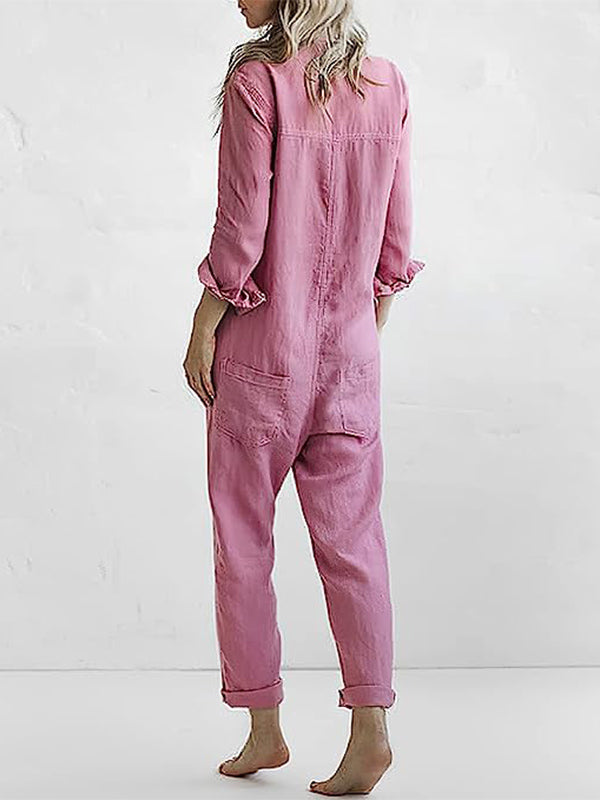 Anna™ | Jumpsuit met lange mouwen