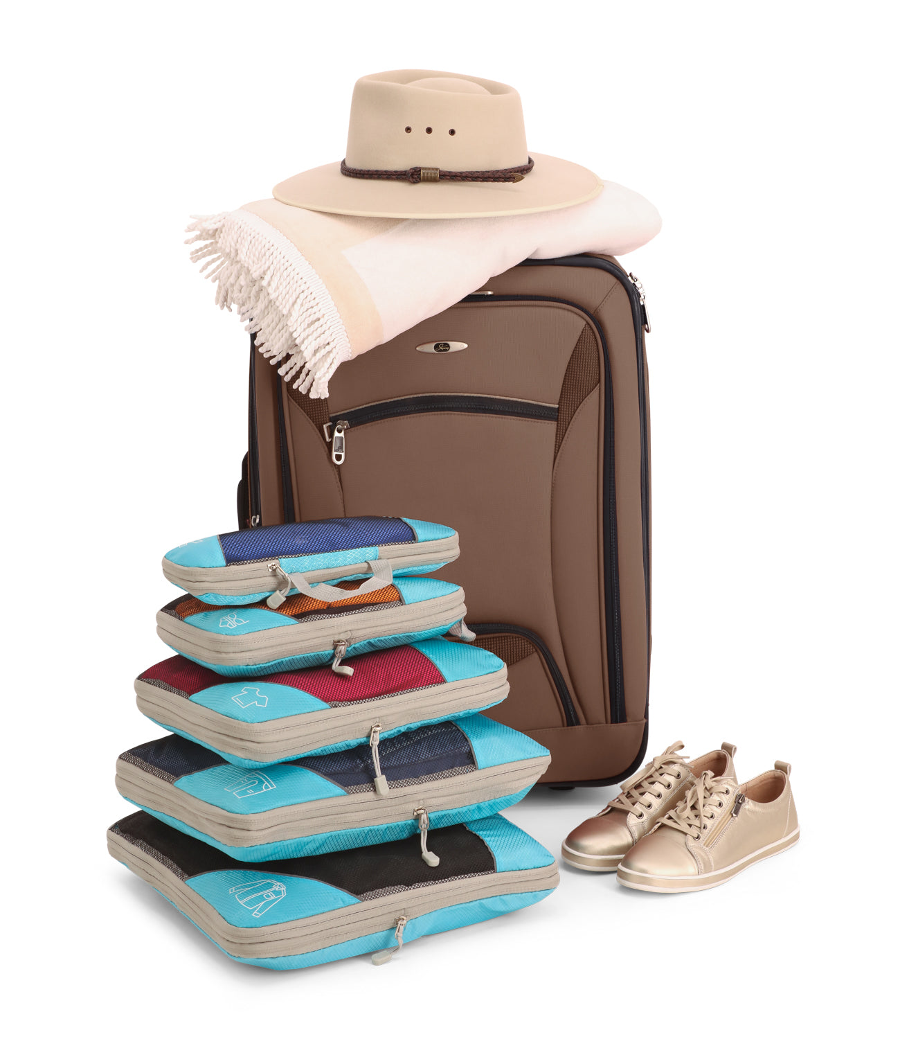 Packiva™ Compressie Reisset – Slim Inpakken, Ruim Reizen