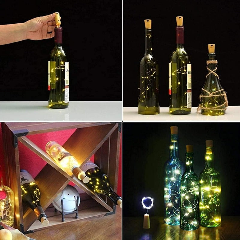 GlowBottlz™ Kurk Lichtslinger
