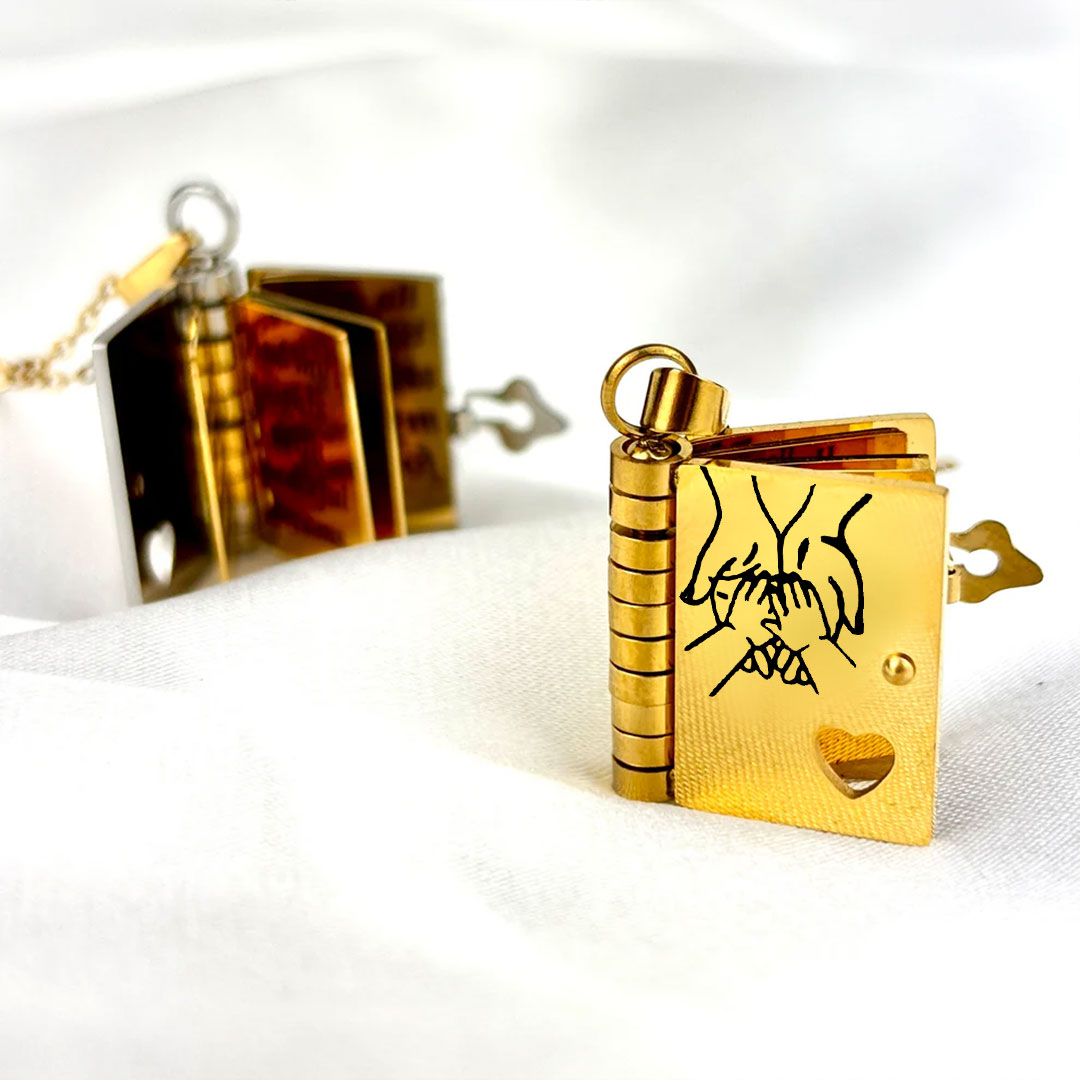 Lumélo™ Liefdesboek Ketting