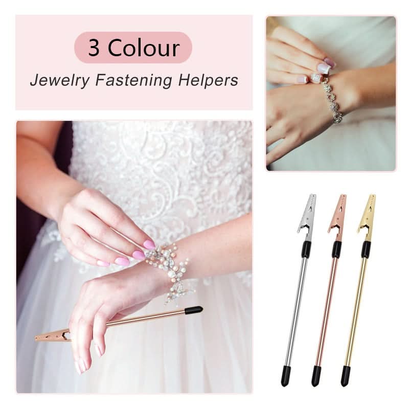 ClaspEase™ - Sieradensluiting Tool – Zelfstandig Armbanden & Kettingen Sluiten | 1+2 GRATIS