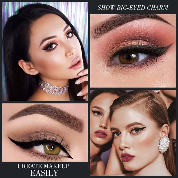 LuxeLine™ Gel Eyeliner – Perfecte Lijn in Één Beweging