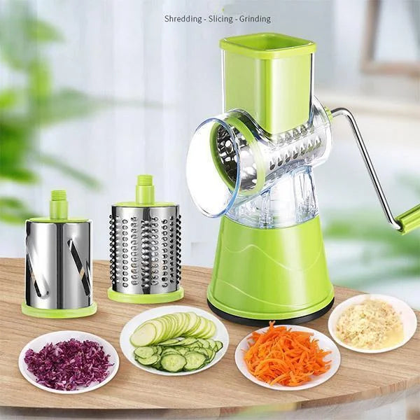 ChefSpira™ – Jouw Snelle Keukenhulp voor Snijden, Rasp en Hakwerk