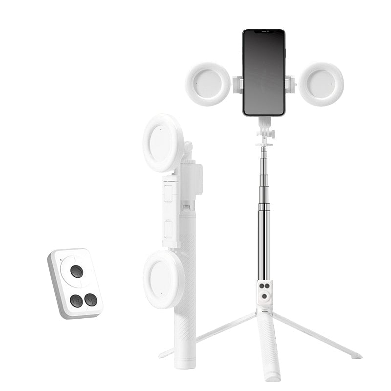 SnapGlow™ - 6-in-1 Selfie Stick & Statief