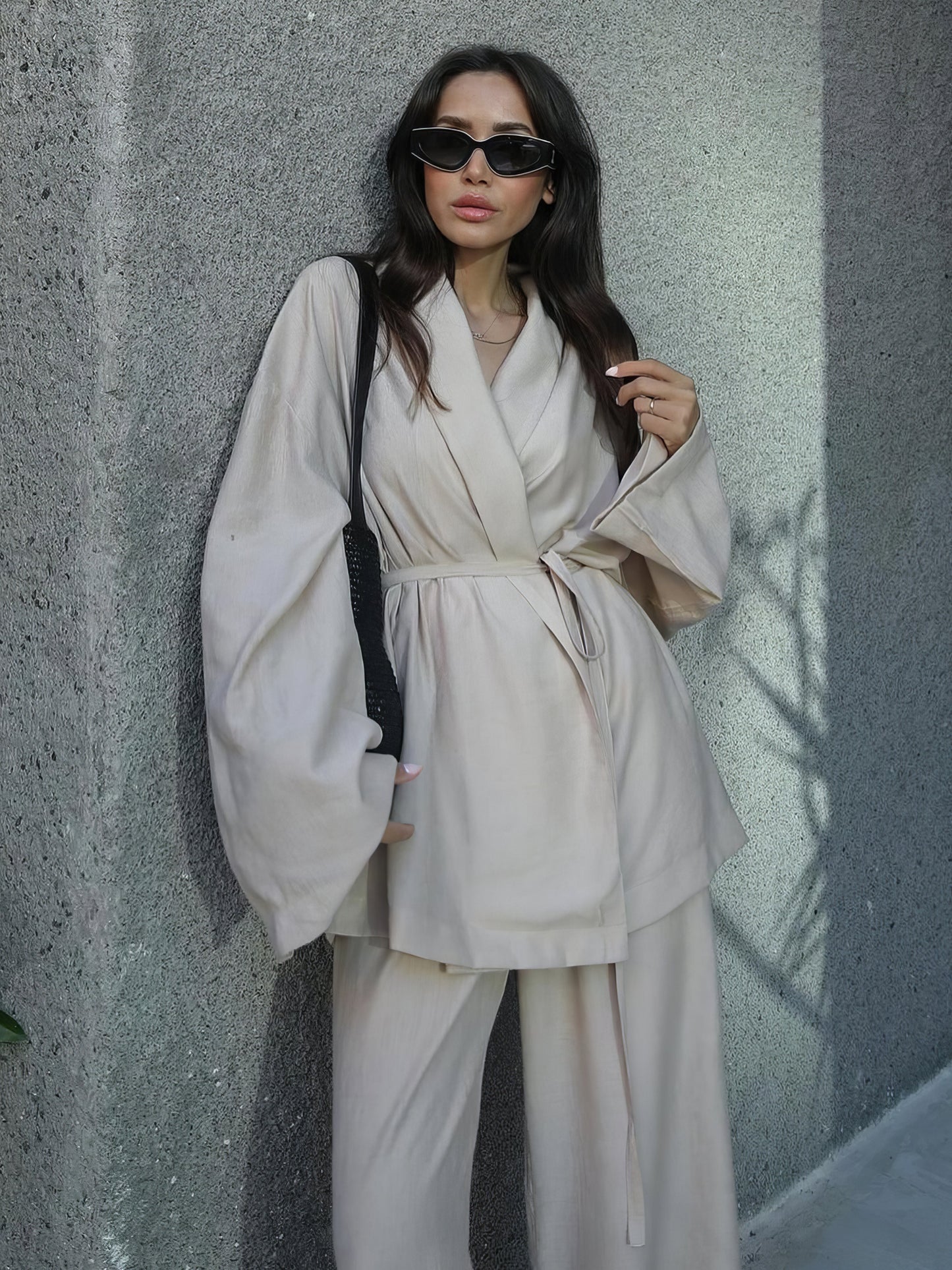 ARYA | KIMONO LINNEN SET