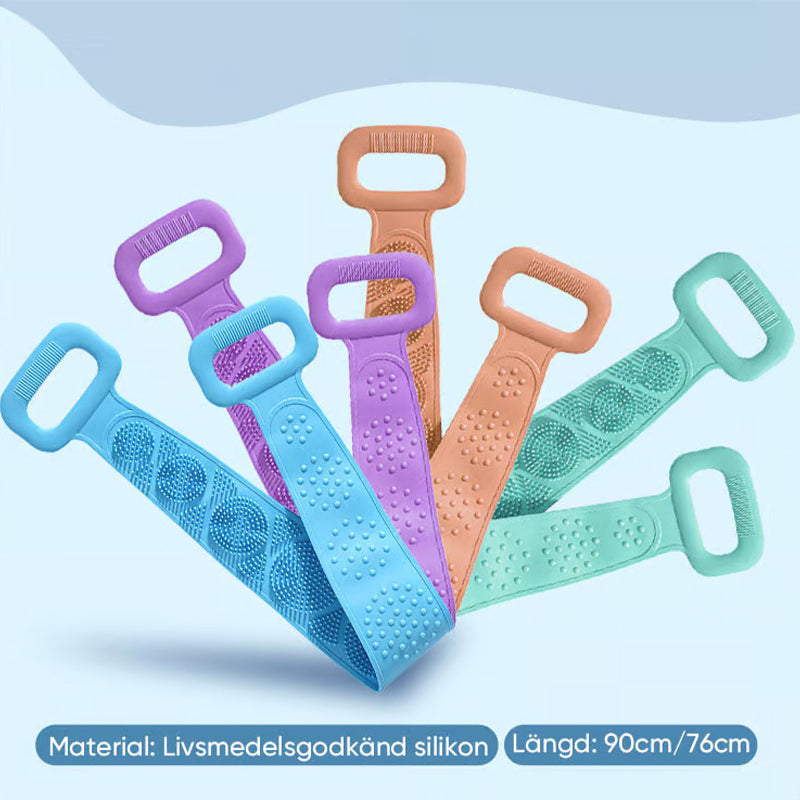 Velvique™ - Silicone Doucheband – Scrub & Ontspan in één beweging